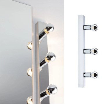 Paulmann 80096 - 3xE14/40W IP44 Spiegelverlichting badkamer REGULA 230V glanzend chroom