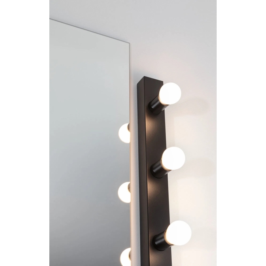 Paulmann 80097 - 3xE14/40W IP44 Spiegelverlichting badkamer REGULA 230V zwart