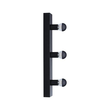 Paulmann 80097 - 3xE14/40W IP44 Spiegelverlichting badkamer REGULA 230V zwart