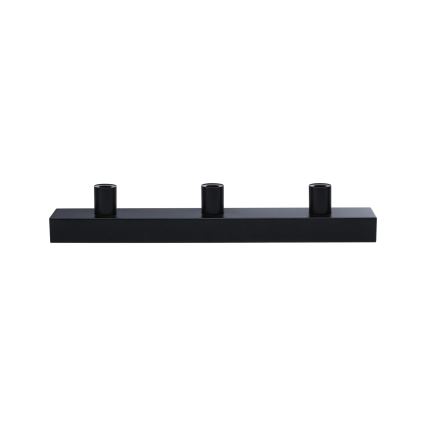 Paulmann 80097 - 3xE14/40W IP44 Spiegelverlichting badkamer REGULA 230V zwart