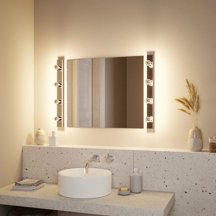 Paulmann 80098 - 4xE14/40W IP44 Spiegelverlichting badkamer REGULA 230V glanzend chroom