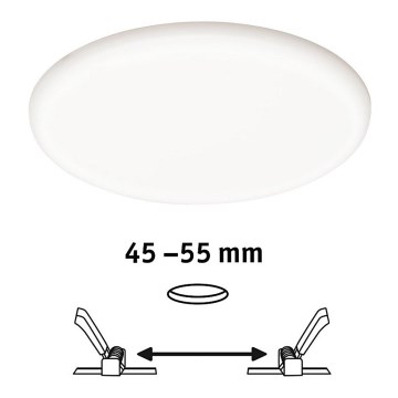 Paulmann 92387 Varifit - LED/4,5W IP44 Badkamer inbouwlamp 230V