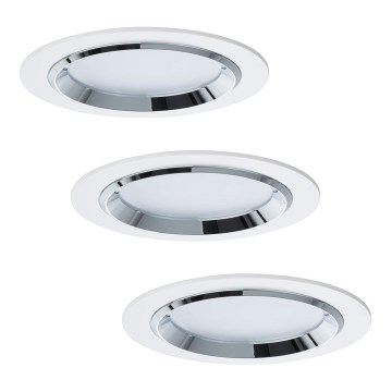 Paulmann 92693 - SET 3xLED/8W Dimbare inbouwverlichting PREMIUM LINE 230/
