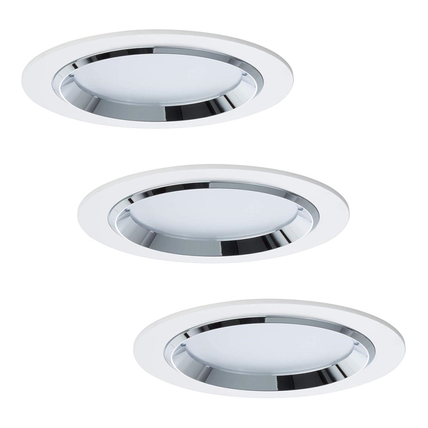 Paulmann 92693 - SET 3xLED/8W Dimbare inbouwverlichting PREMIUM LINE 230/