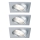 Paulmann 92799 - SET 3x LED/6,8W IP23 Badkamer inbouwverlichting COIN 230V