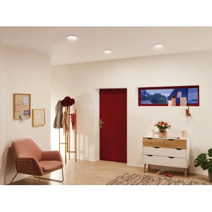 Paulmann 92946 - LED/11W IP23 Badkamer inbouwspot AREO 230V Ø 18 cm mat chroom
