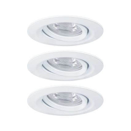 Paulmann 92971 - SET 3x LED/4,2W IP23 Dimbare en hangende badkamer verlichting NOVA 230V