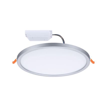 Paulmann 92992 - AREO LED inbouwspot 16W IP44 voor badkamer, 230V, 2000/3000/4000K, Ø 23 cm, mat chroom
