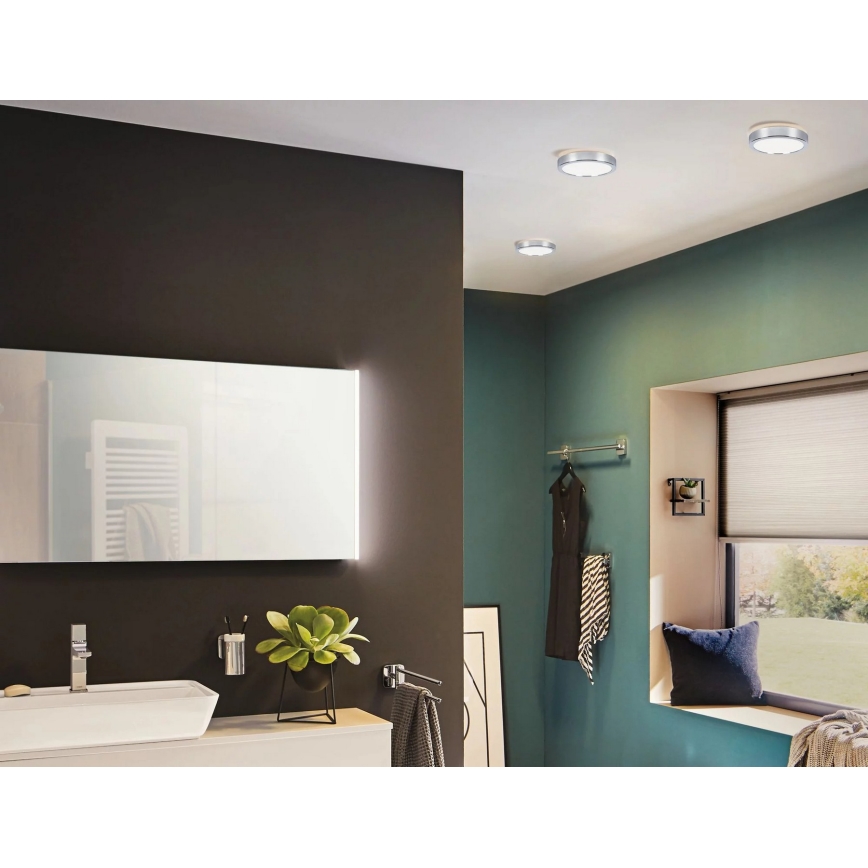 Paulmann 93018 - LED/13W IP44 Dimbare badkamerplafondlamp AVIAR 230V