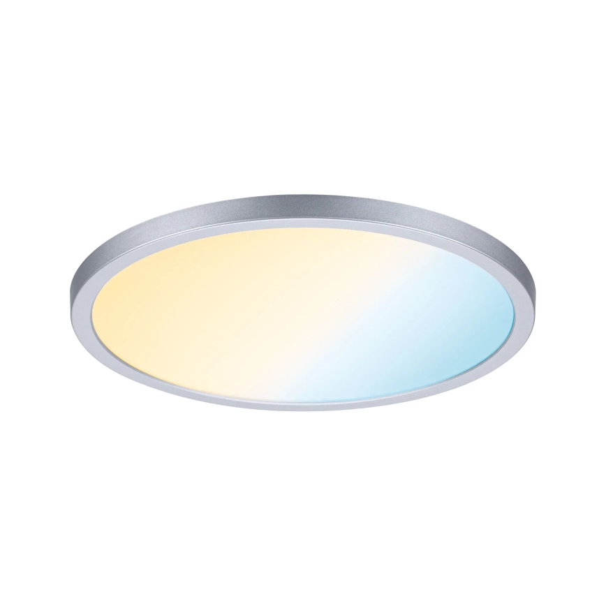 Paulmann 93046 - LED/16W IP44 Dimbare inbouwspot voor badkamer AREO 230V 3000–6500K Ø 23 cm mat chroom