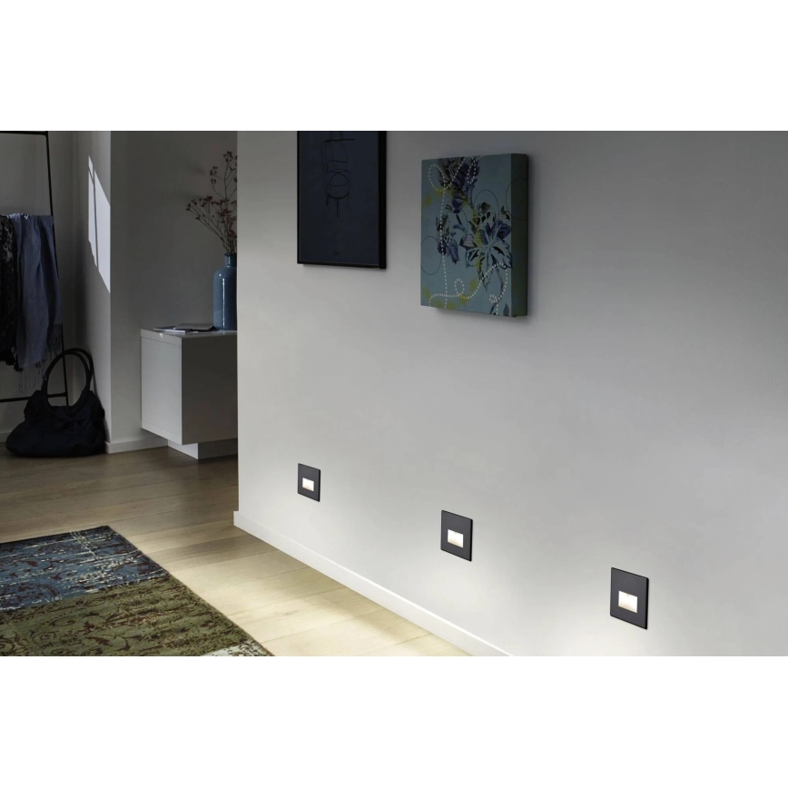 Paulmann 93094 - LED/1,2W Trapverlichting EDGE 230V