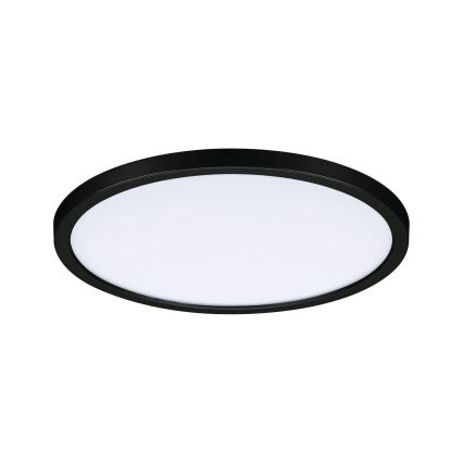 Paulmann 93102 - LED/16W IP44 badkamer inbouwspot AREO 230V 2000/3000/4000K Ø 23 cm zwart