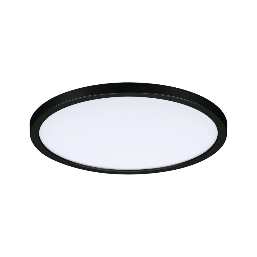 Paulmann 93102 - LED/16W IP44 badkamer inbouwspot AREO 230V 2000/3000/4000K Ø 23 cm zwart