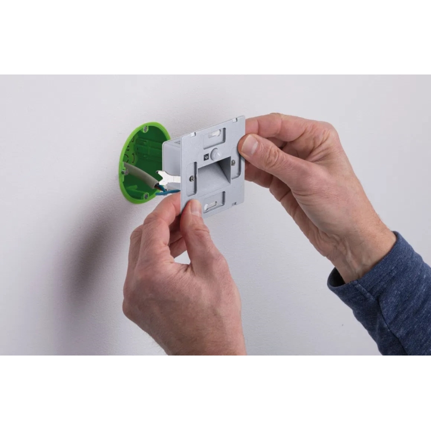Paulmann 93133 - LED/1,2W Traplamp met sensor EDGE 230V wit