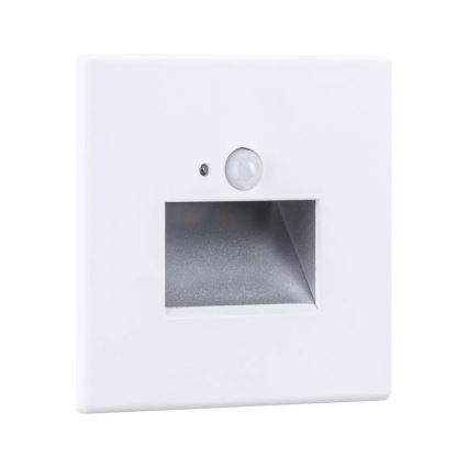 Paulmann 93133 - LED/1,2W Traplamp met sensor EDGE 230V wit