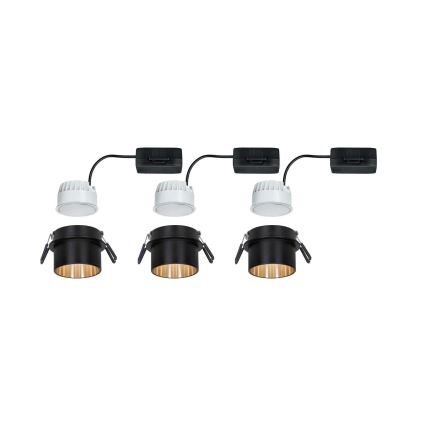 Paulmann 93379 - SET 3xLED/6W IP44 Dimbare en hangende badkamer verlichting GIL 230V