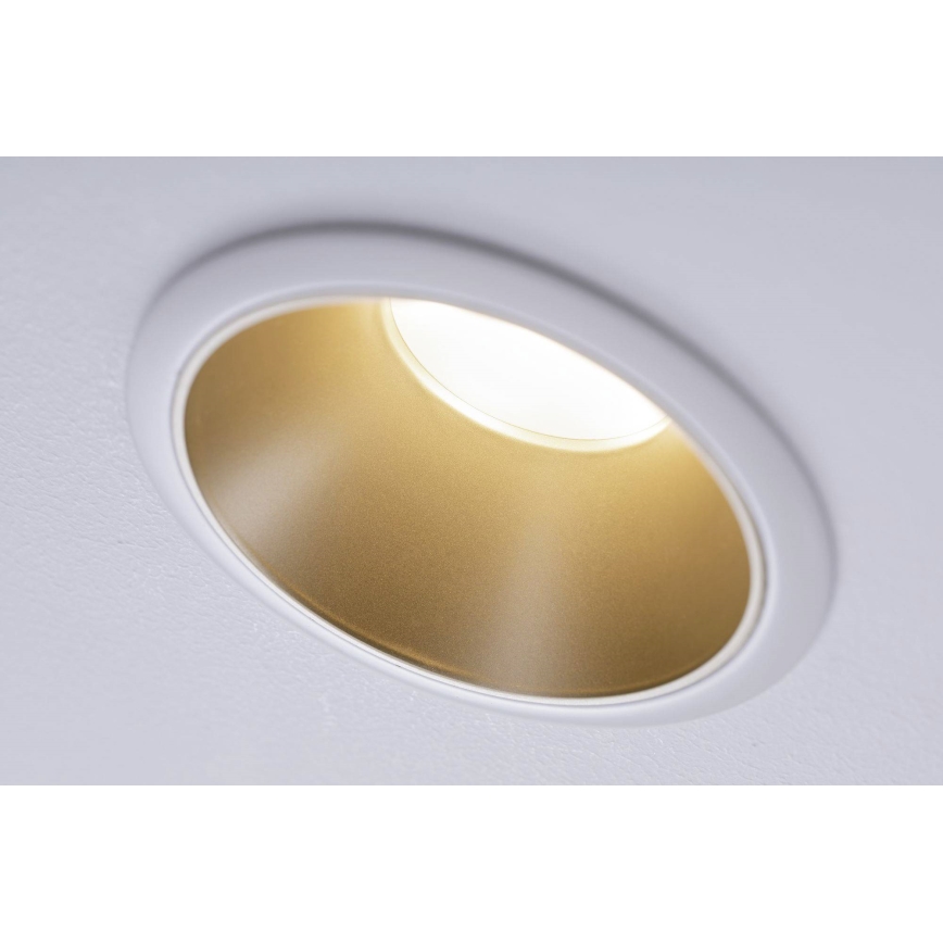 Paulmann 93406 - SET 3xLED/6,5W IP44 Dimbare badkamer inbouwlamp COLE 230V