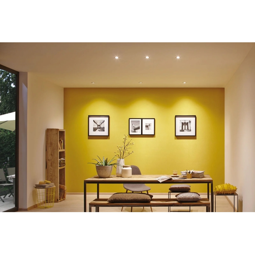 Paulmann 93462 - SET 3xLED/6W IP44 Badkamer inbouwverlichting NOVA 230V
