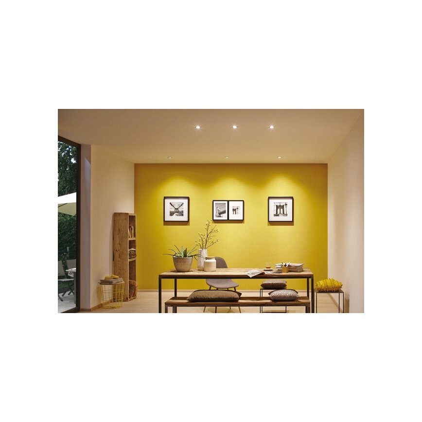 Paulmann 93483 - SET 3xLED/6,5W IP23 Dimbare badkamer inbouwlamp NOVA 230V
