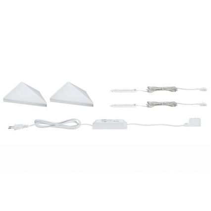 Paulmann 93584 - SET 2xLED/6,2W IP44 Meubel verlichting KITE 230V