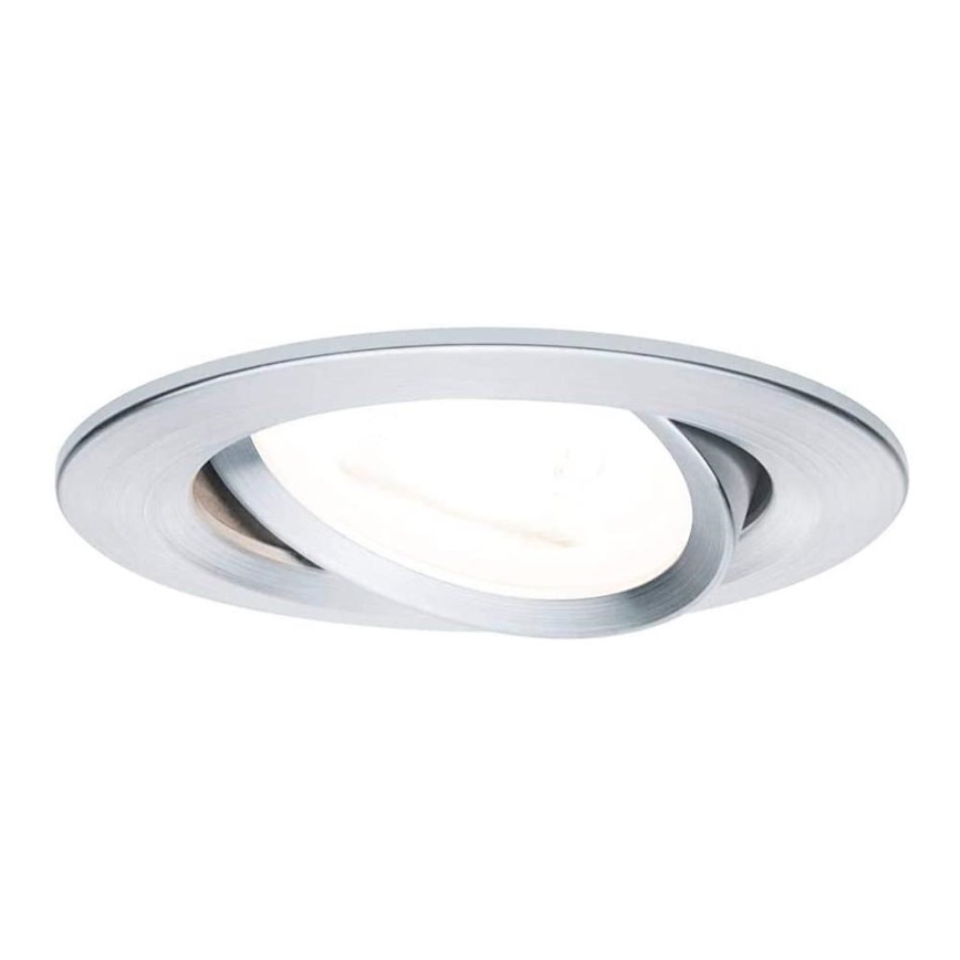 Paulmann 93602 - LED GU10/7W IP23 Dimbare Badkamer Inbouw Lamp NOVA 230V