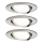 Paulmann 93652 - SET 3x LED GU10/6,1W IP23 Badkamer inbouwverlichting 230V