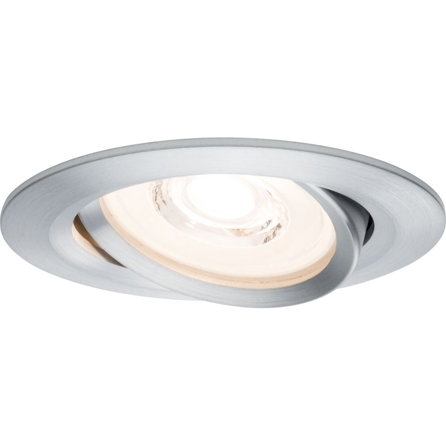 Paulmann 93943 - SET 3xLED/6,8W IP23 Dimbare badkamer-inbouwspot COIN 230V