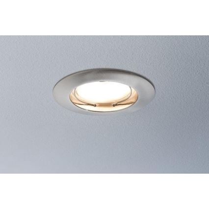 Paulmann 93958 - SET 3x LED/6,8W IP44 Dimbare en hangende badkamer verlichting COIN 230V