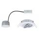 Paulmann 93961 - LED/7W IP23 Dimbare Badkamer Inbouw Lamp COIN 230V wit