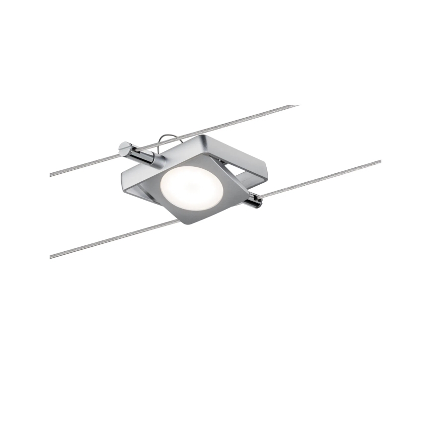 Paulmann 94107 - Set van 4 LED-spots 4,3W voor kabelsysteem MAC 230V mat chroom
