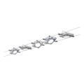 Paulmann 94108 - SET van 5x LED/4,3W Spotverlichting voor kabelsysteem MAC 230V mat chroom
