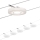 Paulmann 94109 - SET 5xLED/4,3W Compleet kabelsysteem MAC 230V wit