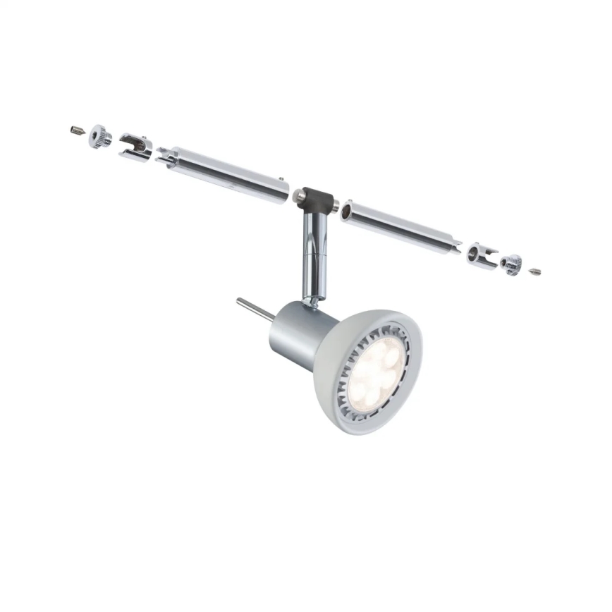 Paulmann 94131 - 1xGU5,3/10W Spotlamp voor kabelsysteem SHEELA 12V glanzend chroom