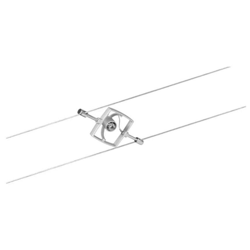 Paulmann 94133 - SET van 5xGU5,3/10W Spotverlichting voor kabelsysteem MAC 230V mat chroom