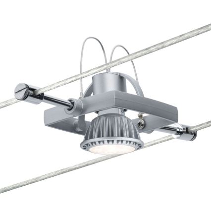 Paulmann 94134 - SET van 5x GU5,3/10W Spotverlichting voor kabelsysteem MAC 230V wit