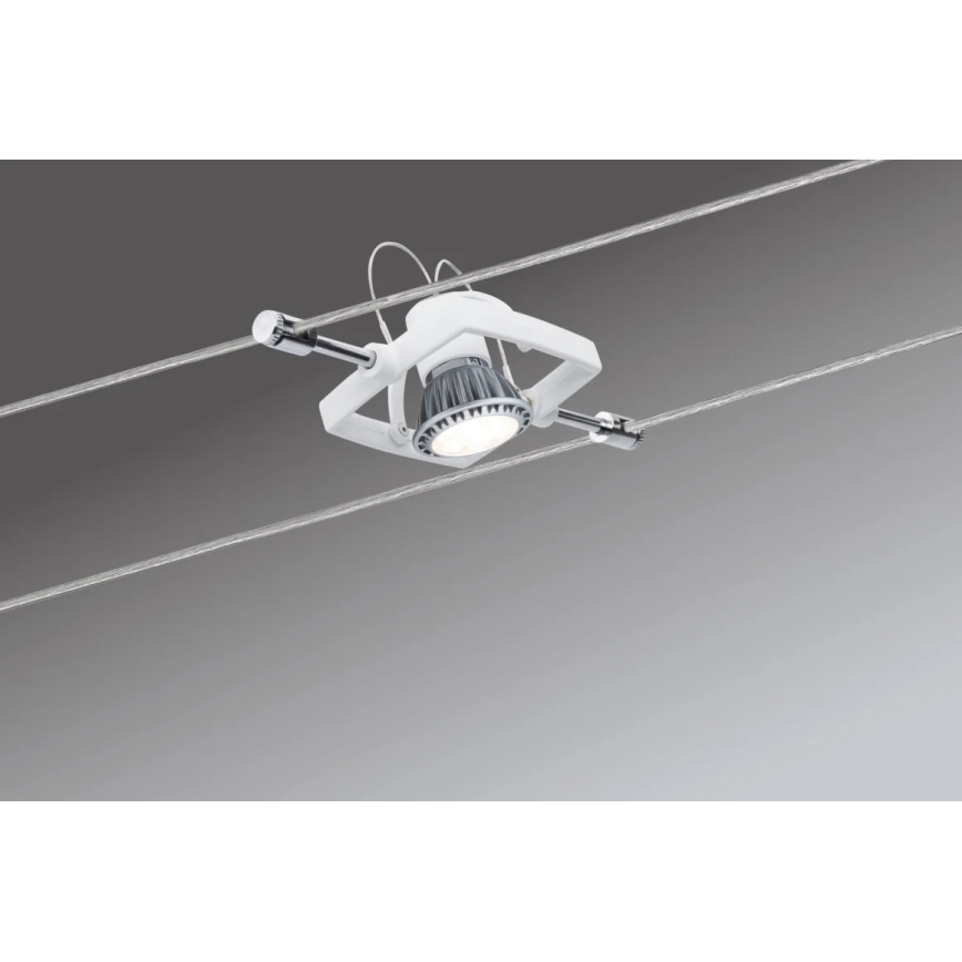 Paulmann 94149 - SET 5xGU5,3/10W Spot voor een stringsysteem TECH 230V wit