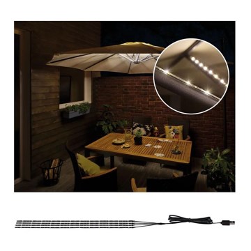Paulmann 94208 - LED/1,8W Parasolverlichting 5V/USB 1,6m