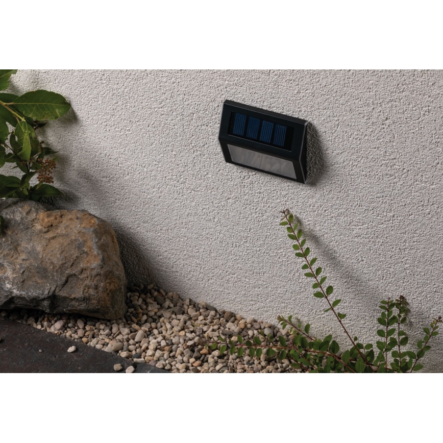 Paulmann 94234 - LED/0,05W IP44 Solarlamp voor buiten met sensor DAYTON 1,2V 400 mAh
