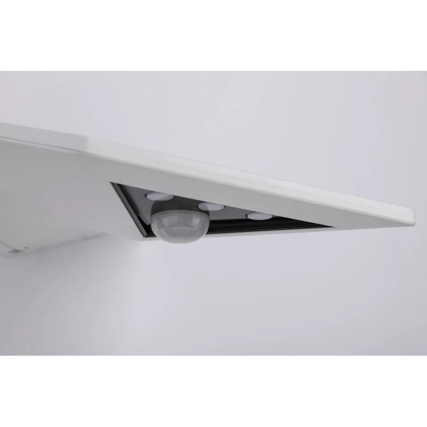 Paulmann 94244 - LED/1,2W IP44 Zonne-wandlamp met sensor YOKO 3,7V 1800 mAh wit