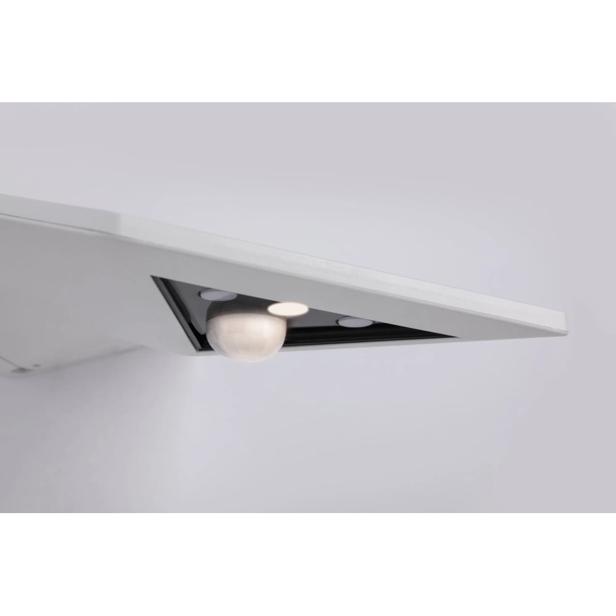 Paulmann 94244 - LED/1,2W IP44 Zonne-wandlamp met sensor YOKO 3,7V 1800 mAh wit