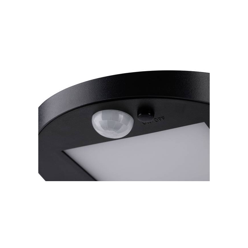 Paulmann 94246 - LED/1,2W IP44 Buiten zonne-energie lamp met sensor RYSE 3,7V 1800 mAh