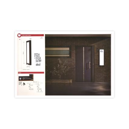 Paulmann 94257_1 - LED/19W IP44 Buitenplafondlamp met sensor 230V