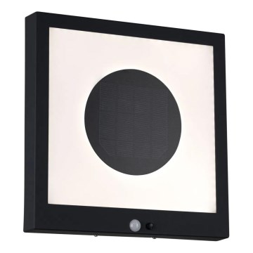Paulmann 94263 - LED/1,2W IP44 Solar wandlamp met sensor TAIJA 3,7V