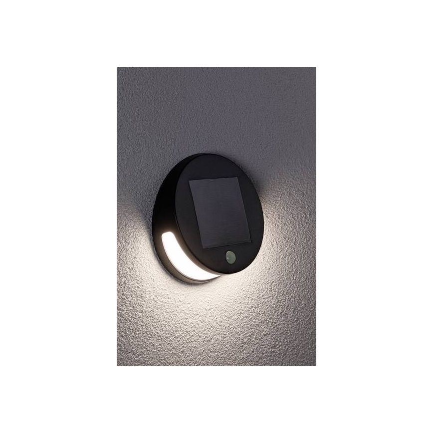 Paulmann 94265 - LED/3W IP44 Buiten zonne-energie lamp met sensor HELENA 3,7V 1800 mAh