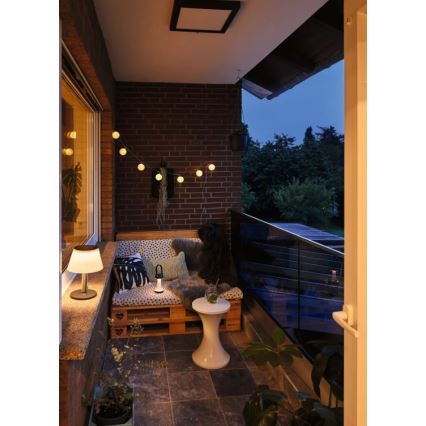 Paulmann 94267 - LED/1,3W IP44 Buiten dimbaar lamp CUPULINO 5V 2000 mAh