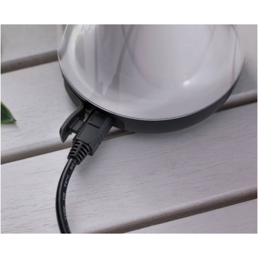 Paulmann 94267 - LED/1,3W IP44 Buiten dimbaar lamp CUPULINO 5V 2000 mAh