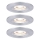 Paulmann 94305 - SET 3xLED/4W IP44 Badkamer inbouwverlichting NOVA 230V