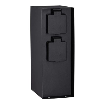 Paulmann 94313 - Buitenstopcontactpaal RIO 4-voudig SCHUKO 230V IP44