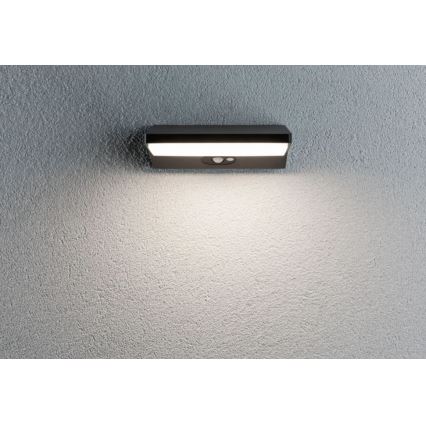 Paulmann 94333 - LED/7,4W IP44 Wandlamp voor buiten met sensor HOUSE 230V