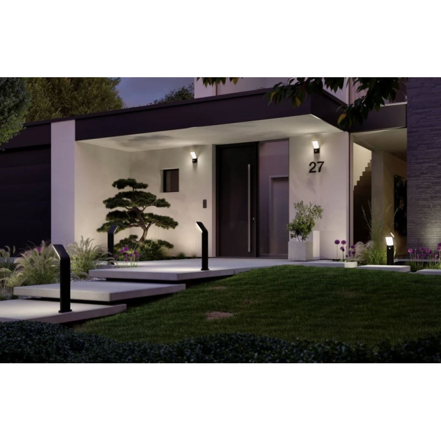 Paulmann 94403 - LED/10W IP44 Sensorlamp voor buiten ADYA 230V